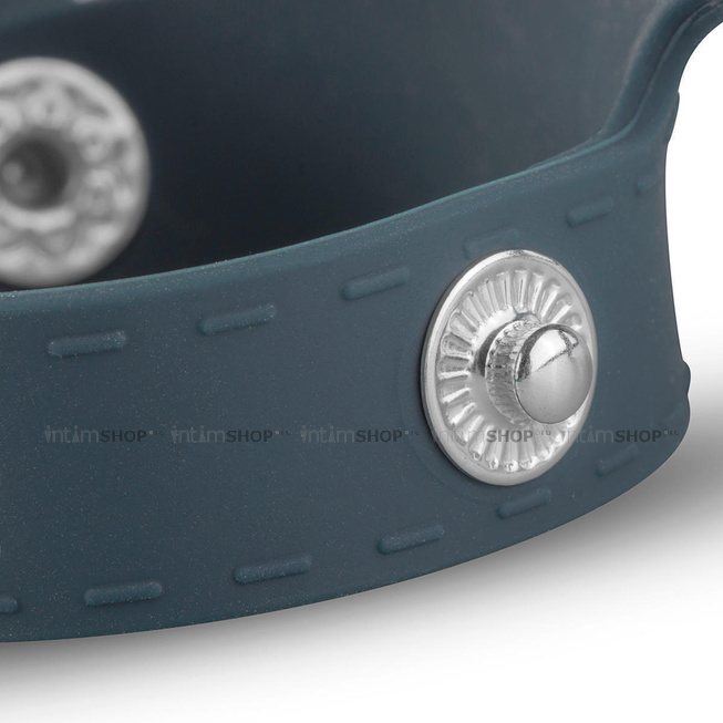 Эрекционное кольцо с разделителем яичек V-образной формы EDC Wholesale Boners, серый от IntimShop