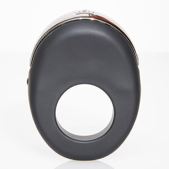 Эрекционное кольцо с вибрацией Hot Octopuss Atom Cock Ring Black 