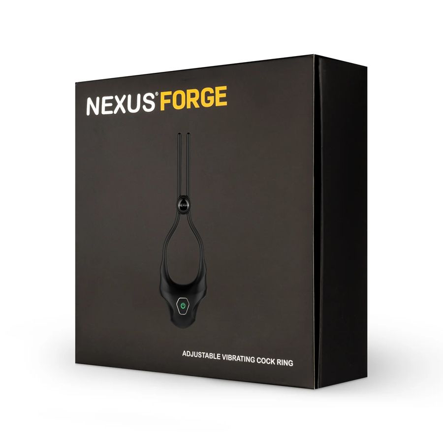 Виброкольцо-лассо Nexus Forge, черное
