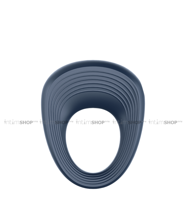 Виброкольцо Satisfyer Power Ring, синий - фото 3