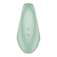 Виброкольцо 2 в 1 Satisfyer Perfect Pair 3, зеленое