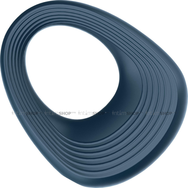 Виброкольцо Satisfyer Power Ring, синий - фото 8