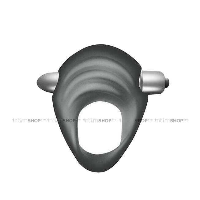 Эрекционное кольцо со съемной вибропулей Climaximum Avio, серый - фото 1