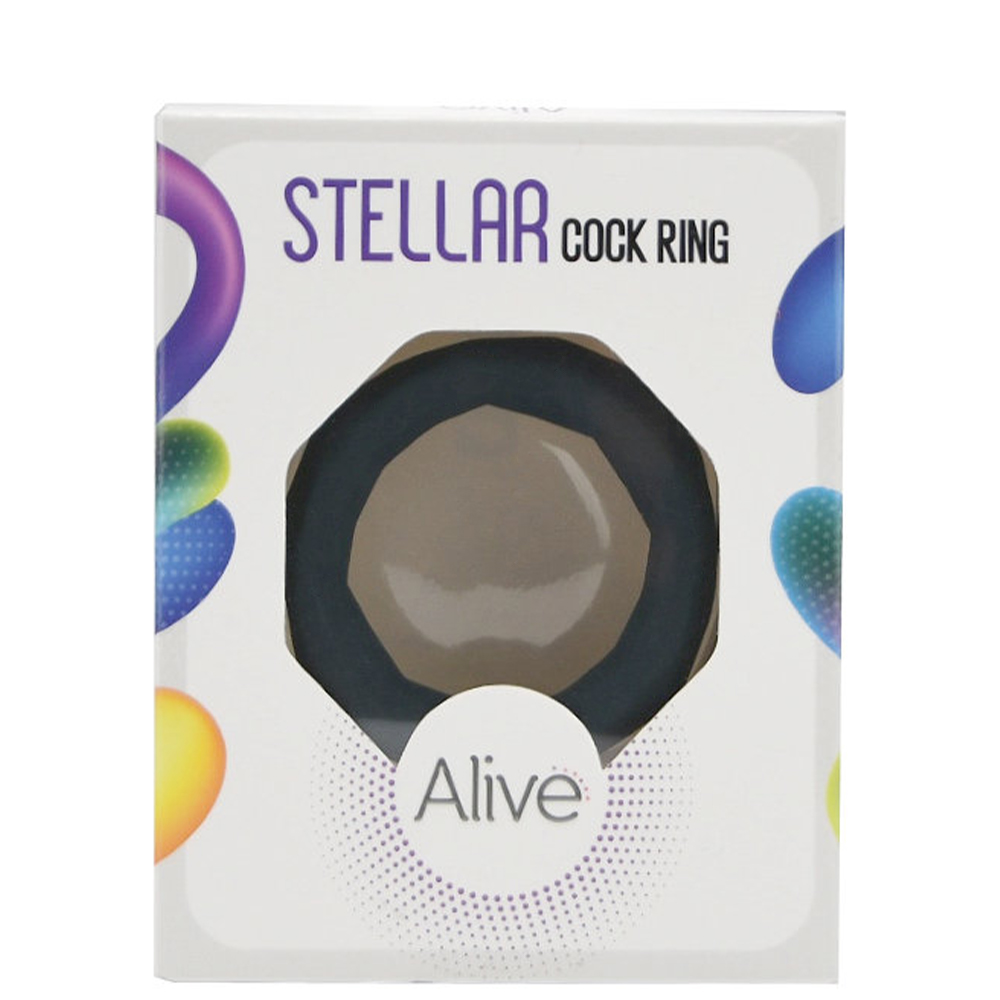 Эрекционное кольцо Adrien Lastic Alive Stellar, темно-зеленое