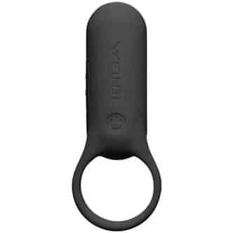 Виброкольцо Tenga paiRING+, чёрное