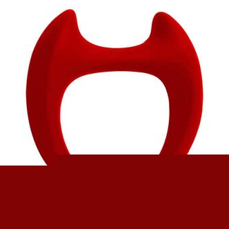 Эрекционное кольцо Adrien Lastic Wooomy Toro L, красное