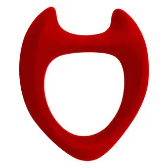 Эрекционное кольцо Adrien Lastic Wooomy Toro L, красное