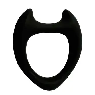 Эрекционное кольцо Adrien Lastic Wooomy Toro M, чёрное
