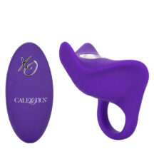 Виброкольцо с пультом ДУ CalExotics Orgasm Ring, фиолетовое