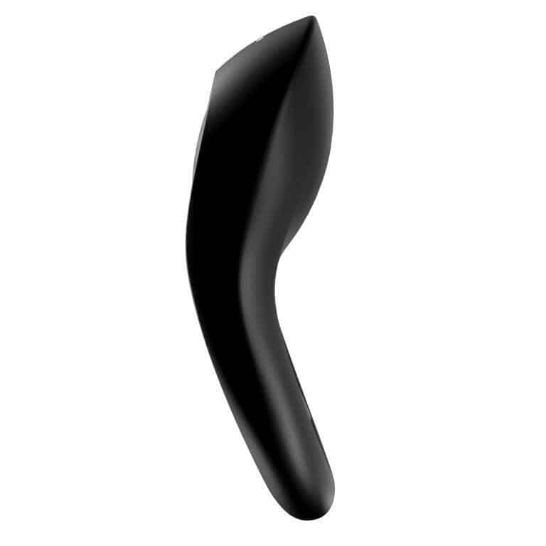 Виброкольцо с подхватом мошонки Satisfyer Legendary Duo, черное