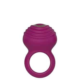 Виброкольцо-стимулятор Anasteisha AN Petal, сливовое 