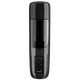 Фрикционный вибромастурбатор с функцией сжатия и нагревом Erocome Monoceros, черный