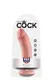 Фаллоимитатор на присоске PipeDream King Cock 20.3 см, телесный