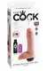 Фаллоимитатор с семяизвержением PipeDream King Cock с мошонкой 20 см, телесный