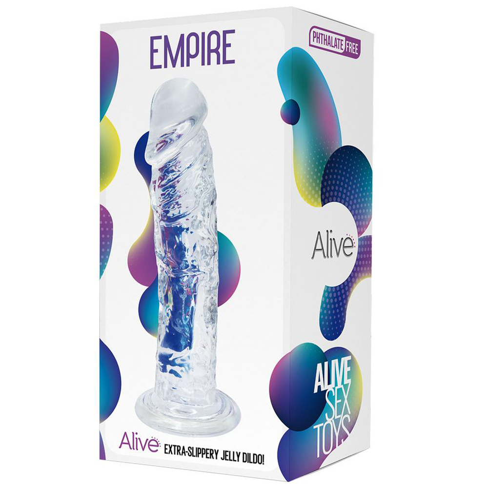 Фаллоимитатор Adrien Lastic Alive Empire 19.3 см, бесцветный
