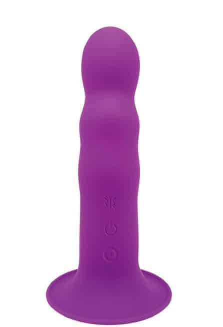 Фаллоимитатор Adrien Lastic Hitsens 3 с вибрацией и изменением формы 18.2 см, фиолетовый