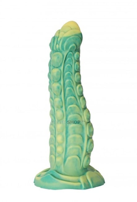 Фаллоимитатор EraSexa Аллигатор 22.5 см, зеленый от IntimShop