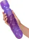 Фаллоимитатор Doc Johnson Crystal Jellies Big Boy 29.2 см, фиолетовый