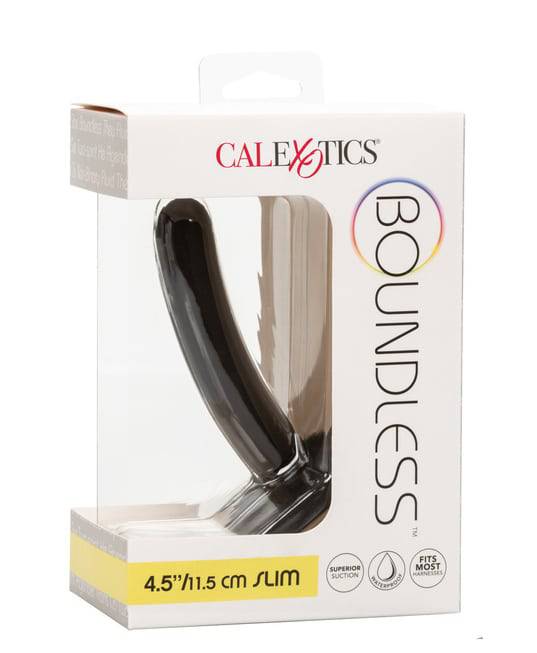 Фаллоимитатор Calexotics Boundless Slim Probe 11.5 см, черный - фото 5