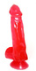 Фаллоимитатор Джага-Джага № 26 21 см, красный