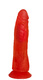 Фаллоимитатор Djaga Djaga №3 с присоской 17 см, красный