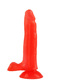 Фаллоимитатор Джага-Джага № 6  17.5 см, красный