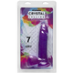 Фаллоимитатор Doc Johnson Crystal Jellies® 7" Realistic Cock with Balls на присоске, фиолетовый