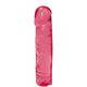 Фаллоимитатор Doc Johnson Crystal Jellies Classic Dong 19.7 см, розовый
