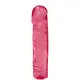 Фаллоимитатор Doc Johnson Crystal Jellies Classic Dong 19.7 см, розовый