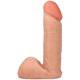 Фаллоимитатор Doc Johnson The Realistic Cock Ultraskyn на присоске 18.4 см, ванильный