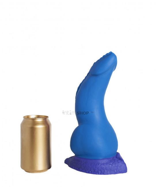 Фаллоимитатор EraSexa Дракона Эглан L, 26 см, фиолетово-синий от IntimShop