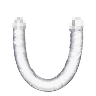 Фаллоимитатор двусторонний Toyfa Double Dildo 40 см, бесцветный