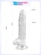 Фаллоимитатор Интимная Жизнь Распутник 19 см, бесцветный