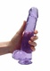 Фаллоимитатор из эластомера Shots Realrock, 25 см, фиолетовый