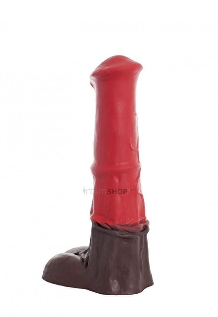 Фаллоимитатор EraSexa Генри 30 см, красно-коричневый от IntimShop