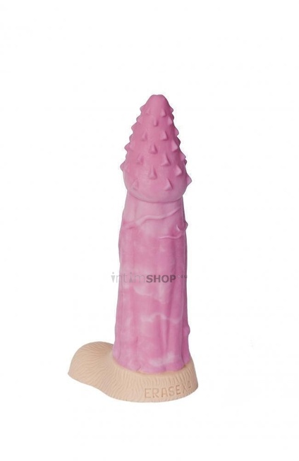 Фаллоимитатор EraSexa Лев, 22 см, розовый от IntimShop