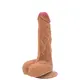 Фаллоимитатор Lola Games Nudes Calm 17.5 см, темный телесный