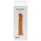 Фаллоимитатор Lola Games Nudes Loyal 22.8 см, темный телесный