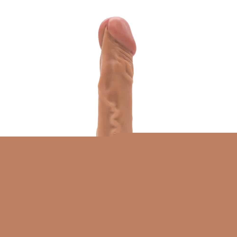 Фаллоимитатор Lola Games Nudes Loyal 22.8 см, темный телесный