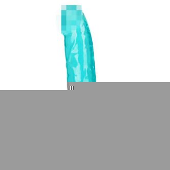 Фаллоимитатор на присоске CalExotics Size Queen 25.5 см, голубой