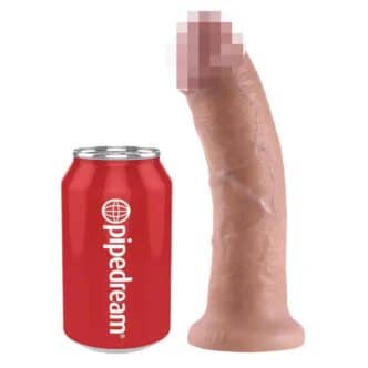 Фаллоимитатор на присоске PipeDream King Cock 20.3 см, телесный