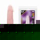 Фаллоимитатор на присоске Super Dildo Baile, 16 см, телесный