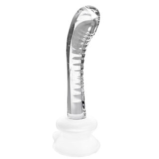 Фаллоимитатор Pipedream Icicles на съемной присоске 18 см, бесцветный