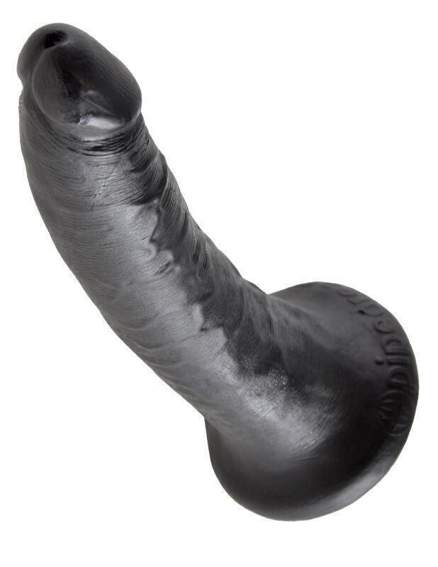Фаллоимитатор на присоске PipeDream King Cock 17.8 см, чёрный