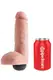 Фаллоимитатор с семяизвержением PipeDream King Cock с мошонкой 20 см, телесный