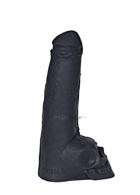 Фаллоимитатор EraSexa Призрачный Всадник 28.5 см, чёрный от IntimShop