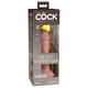 Фаллоимитатор-реалистик PipeDream King Cock Elite Dual Density 17.8 см, телесный