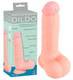 Фаллоимитатор реалистик Orion Medical Silicone Dildo 20 см, телесный