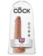 Фаллоимитатор PipeDream King Cock 17.8 см, светло-коричневый