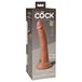 Фаллоимитатор-реалистик PipeDream King Cock Elite Dual Density 21 см, светло-коричневый